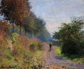 El camino protegido 1873 Claude Monet
